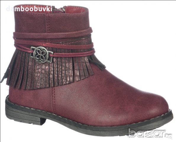 Детски ботуши American club в бордо 22/26, снимка 1