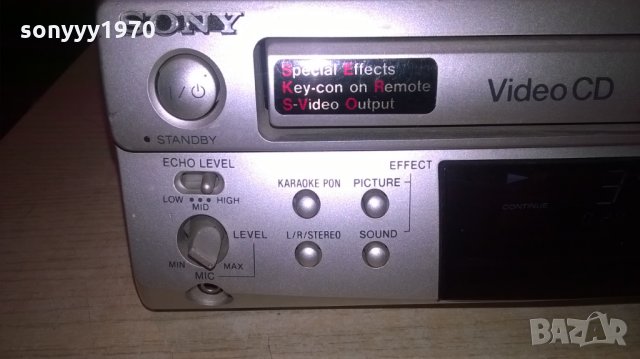 sony mce-s78k-video cd player-tokyo japan-внос швеицария, снимка 9 - Ресийвъри, усилватели, смесителни пултове - 26042672