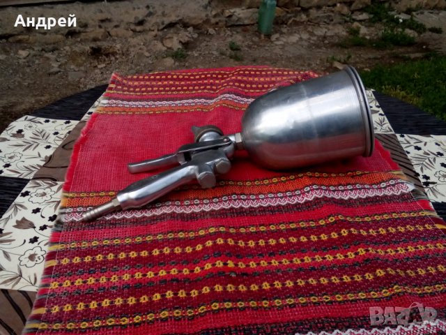 Стар пистолет за компресор,за боядисване #2, снимка 3 - Антикварни и старинни предмети - 25743695