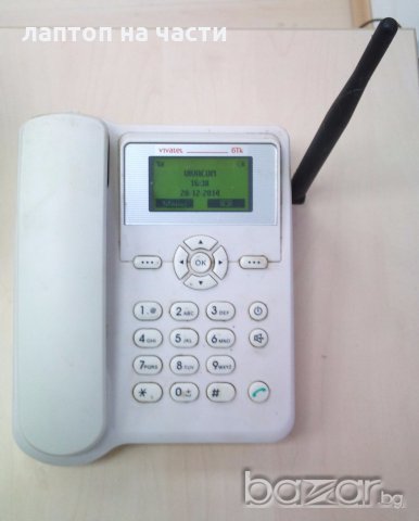 Стационарен фиксиран телефон със СИМ карта. Модел: ETS-3023 , снимка 2 - Стационарни телефони и факсове - 19364708