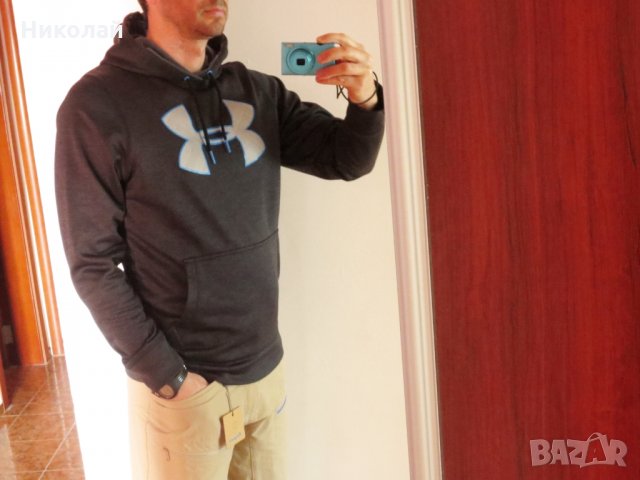 Under Armour Big Logo Fleece Hoodie, снимка 10 - Суичъри - 25116144