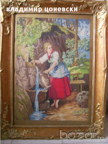 гоблен Момиче на извора,картина,пано