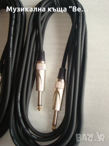 Инструментален кабел жак-жак 6м., снимка 2 - Китари - 24791323