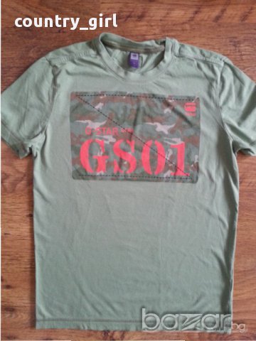 G-star Knox - страхотна мъжка тениска, снимка 3 - Тениски - 17608475