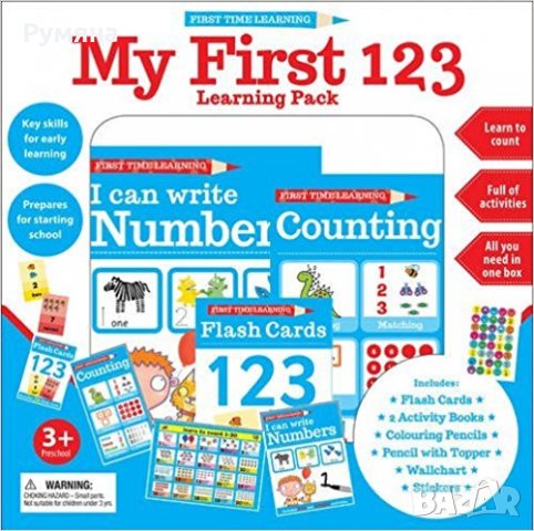My First Numbers Learning Pack / Моите първи цифри, снимка 1 - Учебници, учебни тетрадки - 22798796