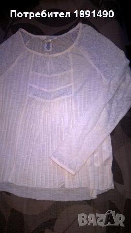 Трикотажна блуза ''H&M'', снимка 1 - Детски Блузи и туники - 24965290