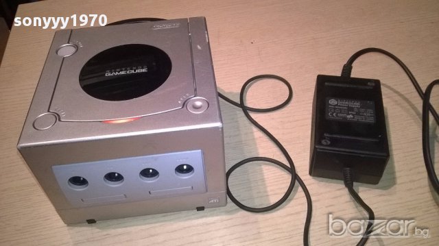 Nintendo game cube+adapter+игра-внос швеицария, снимка 8 - Nintendo конзоли - 15133407