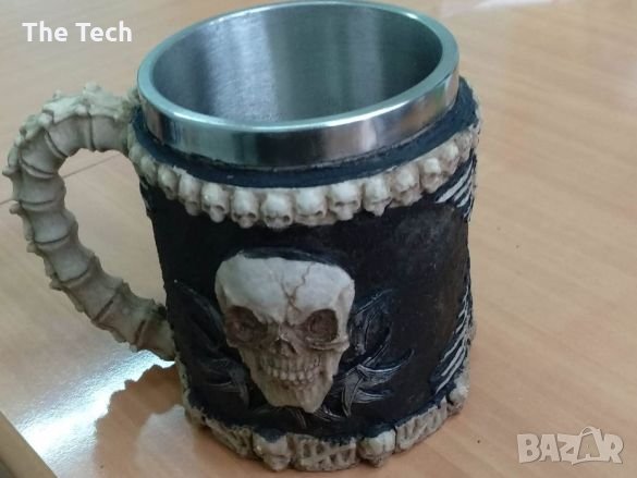 Уникална релефна пиратска чаша 