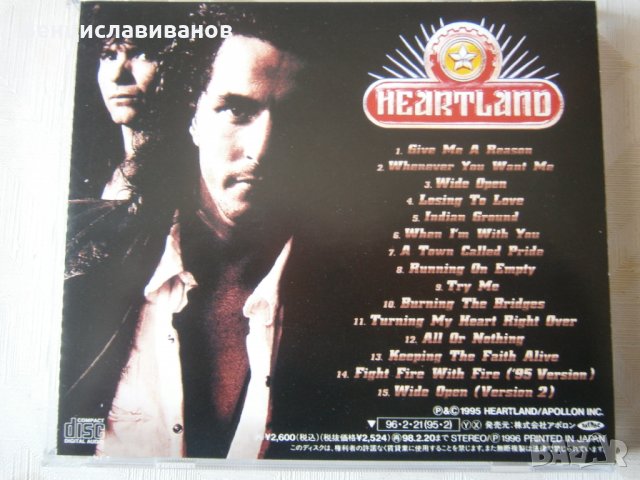 HEARTLAND - '' wide open '' CD / hard rock /, снимка 6 - CD дискове - 25716286