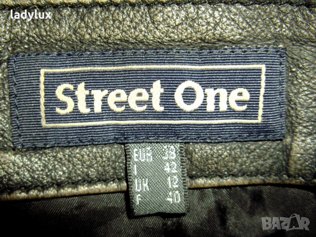 Street One, Естествена Кожа, Размер 38. Код 450, снимка 6 - Якета - 25480074
