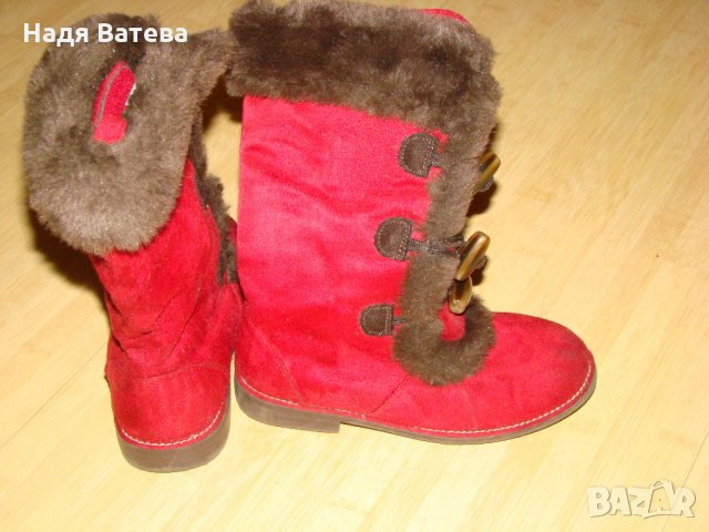Страхотни детски велурени ботуши GYMBOREE, снимка 2 - Детски боти и ботуши - 22298434