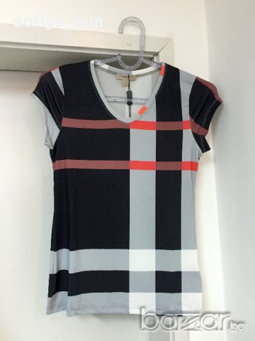 Дамска тениска Burberry три разцветки, снимка 1 - Тениски - 14123676