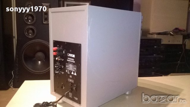 поръчан-canton powered subwoofer-43/32/23см-внос швеицария