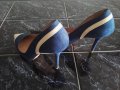 Дамски обувки - Велур и лак, снимка 7