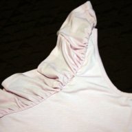 Бледо розов топ с едно голо рамо Cubus, снимка 7 - Корсети, бюстиета, топове - 18341337