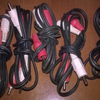 кабели за аудио-5бр чинчове-внос швеицария, снимка 1 - Други - 23010766