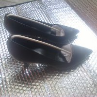 Дамски обувки 5то авеню-размер-38,5-естественна кожа-7см ток-обувани са веднъж , снимка 3 - Други - 19699281