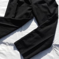 мъжки черен панталон с ръб, снимка 6 - Панталони - 23045731