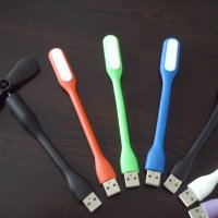 УСБ лед лампа USB LED Lamp  за компютър , зарядно , външна батерия кола автомобил джип ван бус 