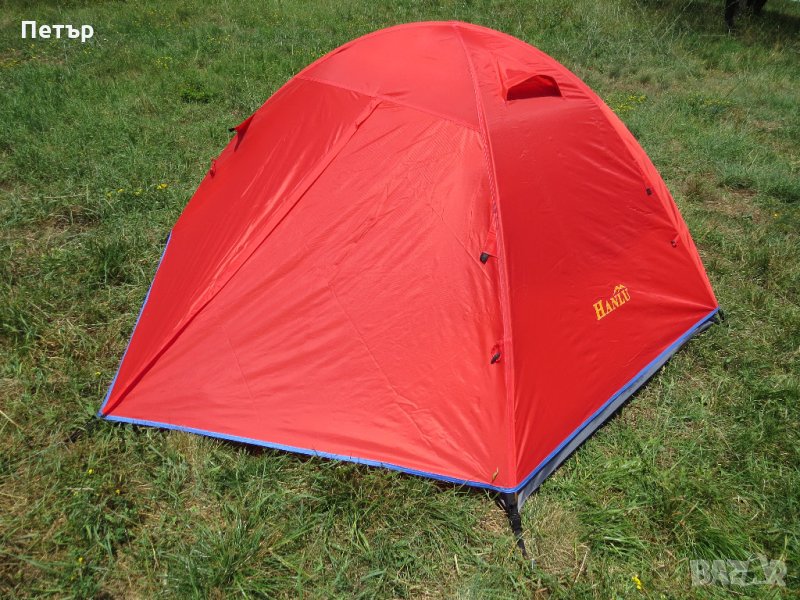 Продавам нова двуместна двуслойна палатка с два входа и две входни пространства модел HL5524., снимка 1