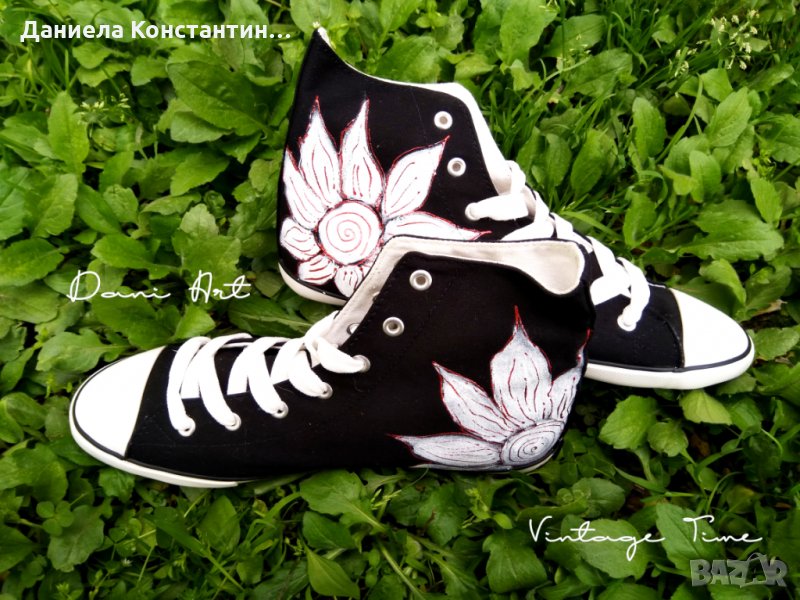 Рисувани кецове-2, снимка 1