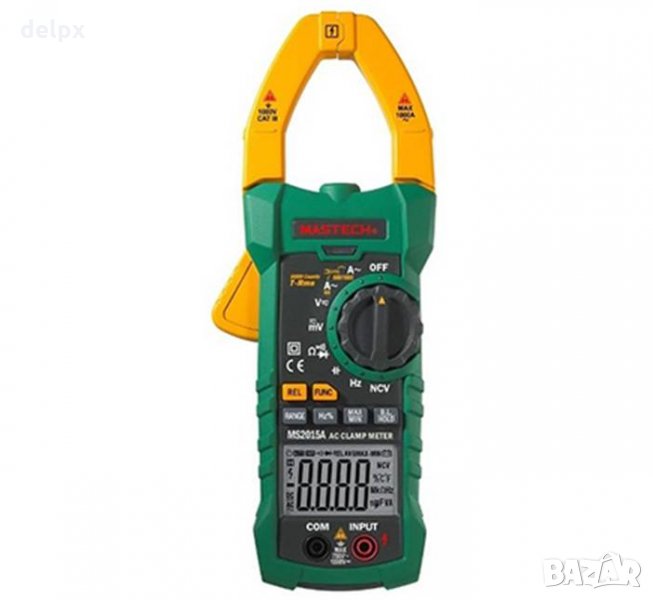 Амперклещи със зумер MS2015A VAC/VDC | AAC | OHM | F | Hz | NCV, снимка 1