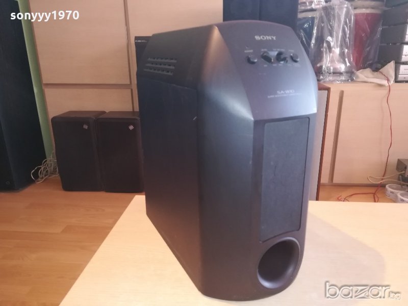 sony sa-w10 active super woofer-42х36х21см-внос швеция, снимка 1