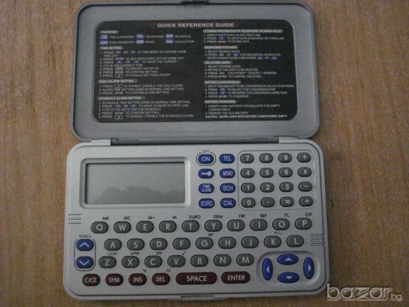 Органайзер ''QUICK REFERENCE GUIDE'', снимка 1