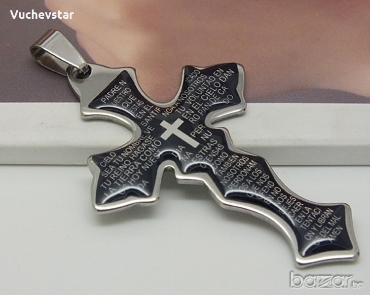 Кръстче от Медицинска стомана, снимка 1