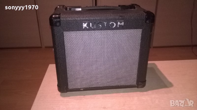 kustom kga10-lead guitar amplifier-внос швеицария, снимка 1