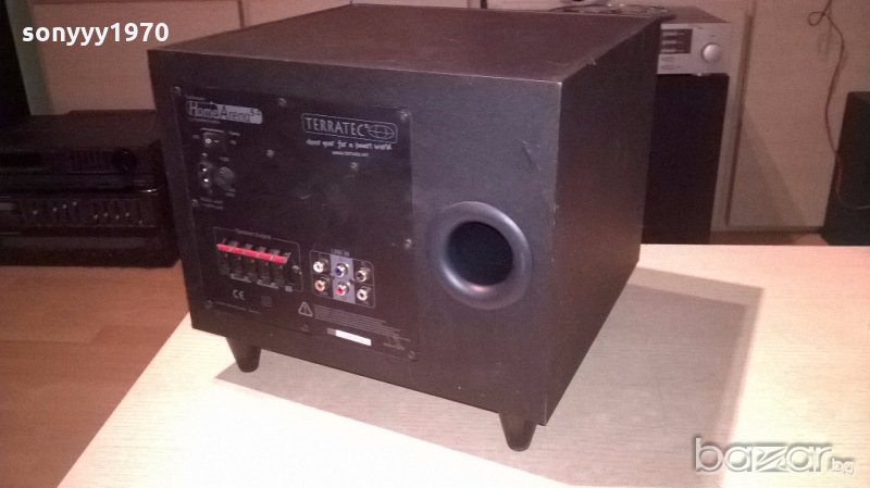 home arena 5.1 terratek-32x29x29см-внос швеицария, снимка 1