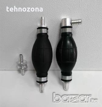 Ръчна метало-гумена вакум помпа за гориво с възвратен клапан., снимка 5 - Аксесоари и консумативи - 15971138