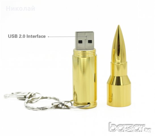 Флашка USB 32 гб Патрон , куршум флаш памет , снимка 3 - USB Flash памети - 19383612