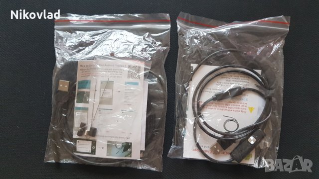 Ендоскоп водоустоѝчив 1м, 5.5 mm, 6 лед диода, снимка 8 - Друга електроника - 24086261