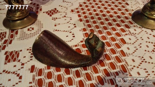 Стара бронзова обувалка, снимка 1 - Антикварни и старинни предмети - 18474553