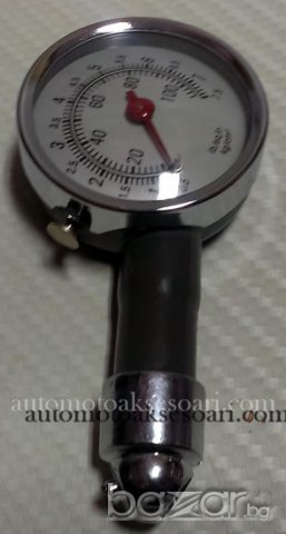 Манометър - метален, снимка 3 - Аксесоари и консумативи - 8224265