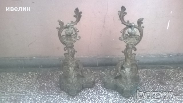 барокови декорация пред камина, снимка 1 - Антикварни и старинни предмети - 20499662