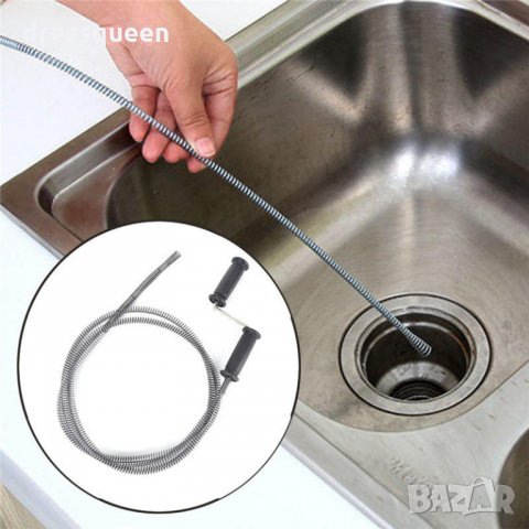 1802 Метална спирала за отпушване на канали 3 метра, снимка 8 - Други стоки за дома - 23495756