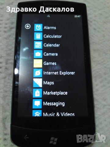 LG E900 optimus 7, снимка 1 - LG - 25949432