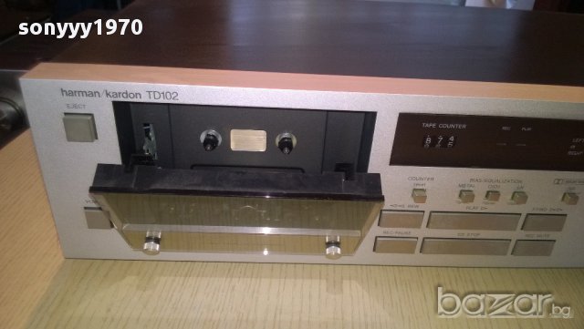 harman kardon td 102-cassette deck-внос швеицария, снимка 8 - Плейъри, домашно кино, прожектори - 9170854