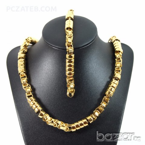 Комплект ланец и гривна 84, снимка 1