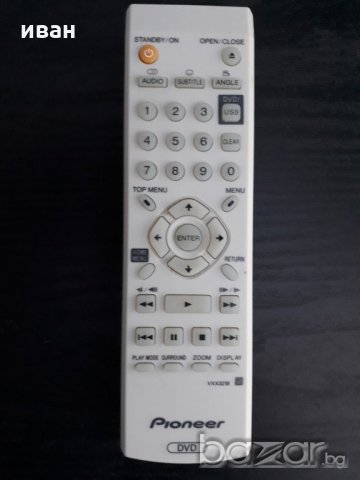Pioneer VXX3218 - DVD дистанционно управление