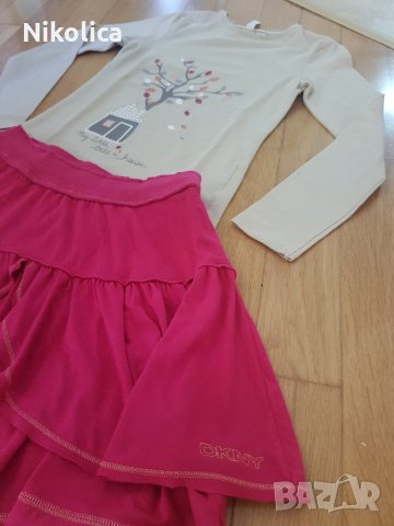 Детски блузи ZARA,Okaidi,Esprit ,пола DKNY за 10 г.момиче., снимка 4 - Детски комплекти - 24646419