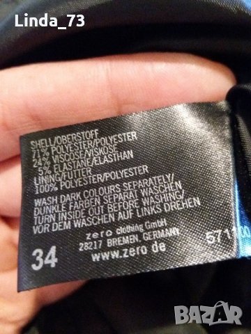 Дам.пола-"ZERO"-/полиестер+ликра/,цвят-черна. Закупена от Германия., снимка 6 - Поли - 21926792