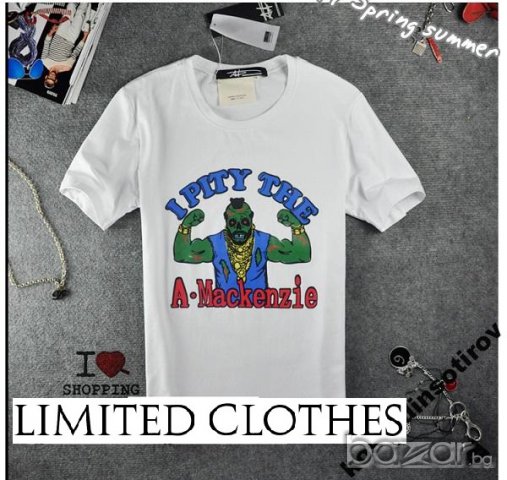 ANDREW MACKENZIE ZOMBIE MUSCLE Мъжка Тениска size 48 (M)