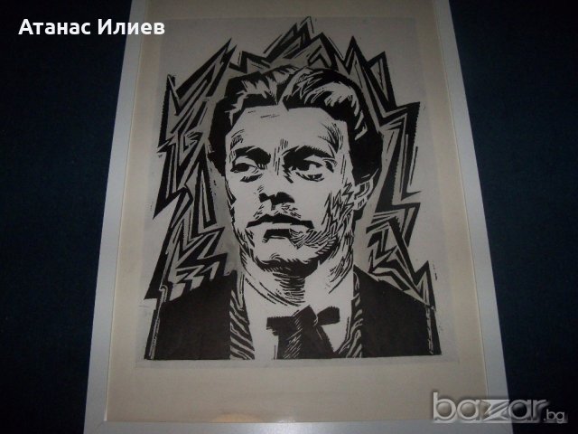 Страхотен портрет на Левски от Петрана Клисурова, снимка 2 - Картини - 19837622