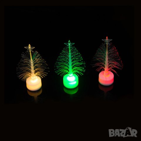 ПРОМО-Коледни LED Елхички светещи в различни цветове, снимка 5 - Коледни подаръци - 22523286