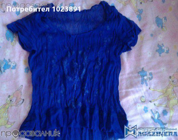 Намаление Нова блузка S&charm синя s-l, снимка 6 - Тениски - 10859851