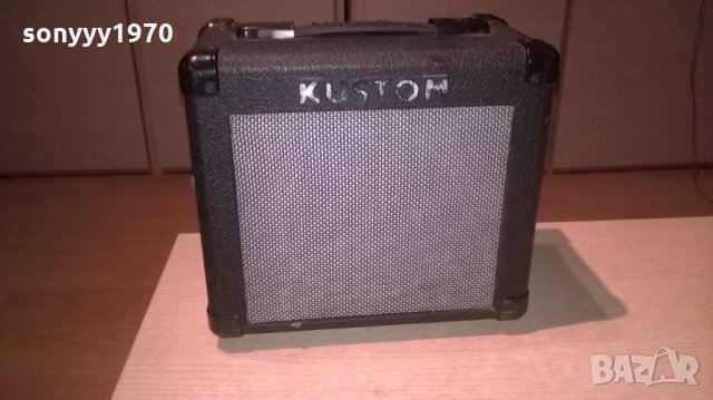 kustom kga10-lead guitar amplifier-внос швеицария