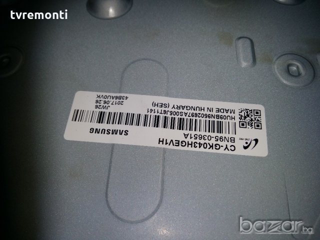 LED TV CY-GK043HGEV1H  LED BACKLIG LED DIOD